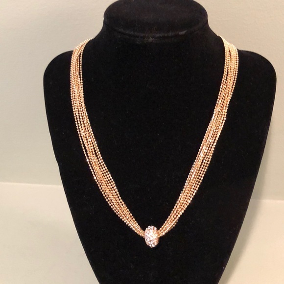 - Gold Strand Necklace - Picture 4 of 6